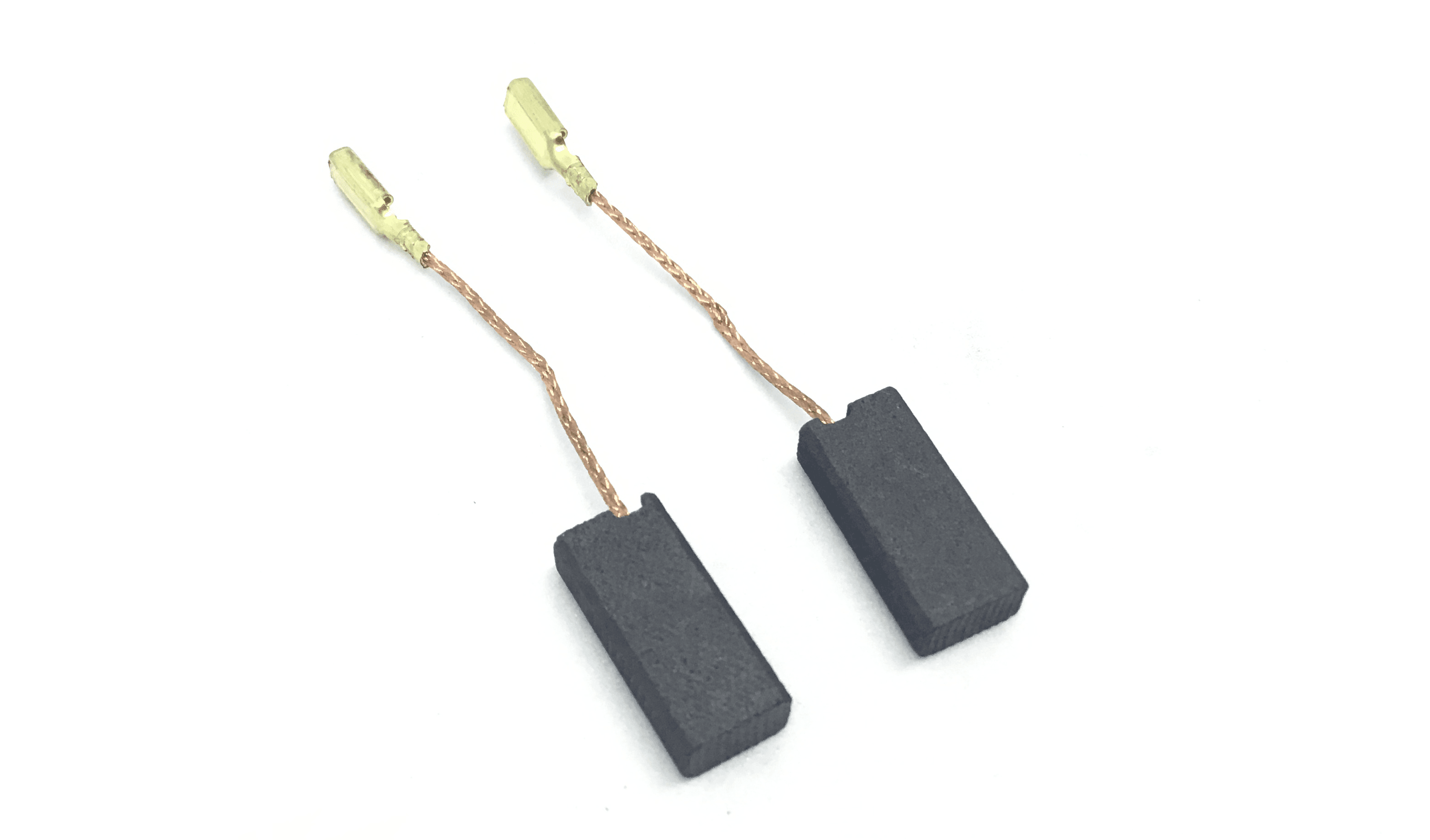 2 Balais Charbon (brosses) De Rechange Pour Bosch 1607014116 - Graphite, Neufs